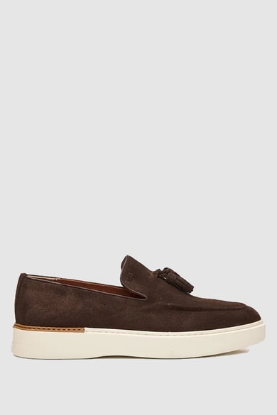ΠΑΠΟΥΤΣΙΑ BOSS SHOES - BROWN SUEDE